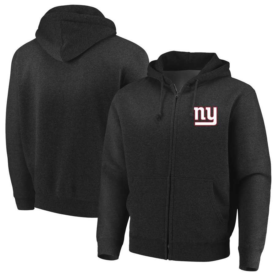 Men's New York Giants Majestic Cap Logo Full Zip Hoodie Black,We sell and wholesale Men's New York Giants Majestic Cap Logo Full Zip Hoodie Black on line form chian!